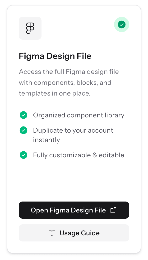Figma Design File card