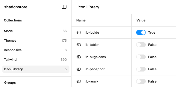 Figma Icon Library