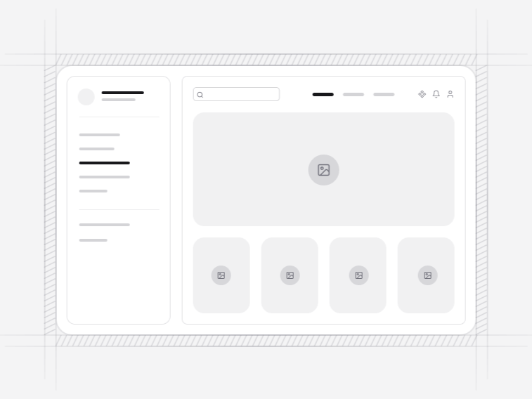 Application Sections preview