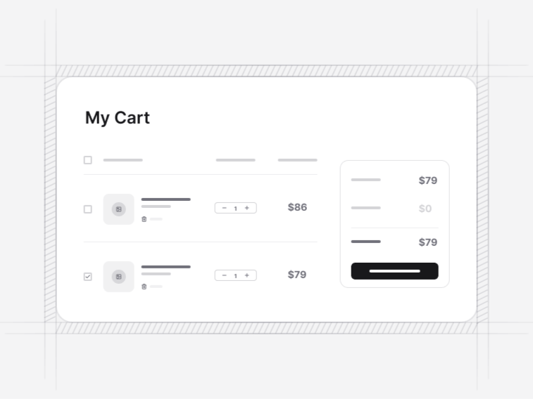Shopping Cart Sections preview