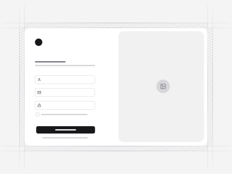 Sign Up Form Sections preview
